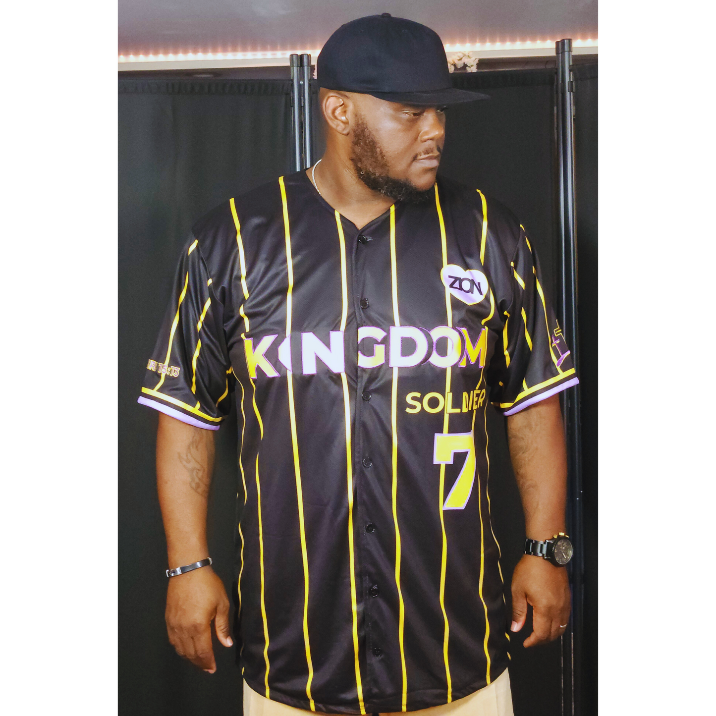 KINGDOM JERSEY - Black