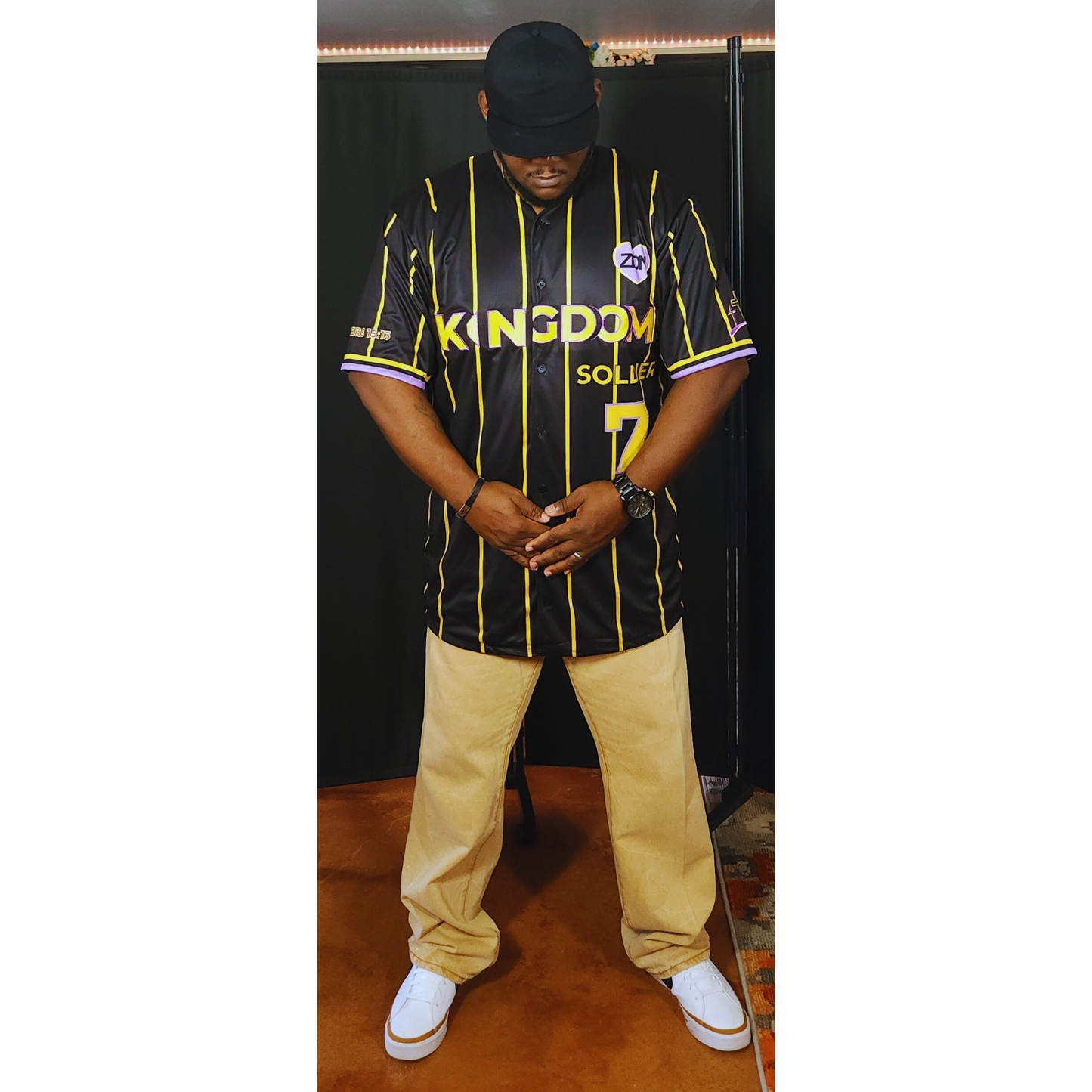 KINGDOM JERSEY - Black