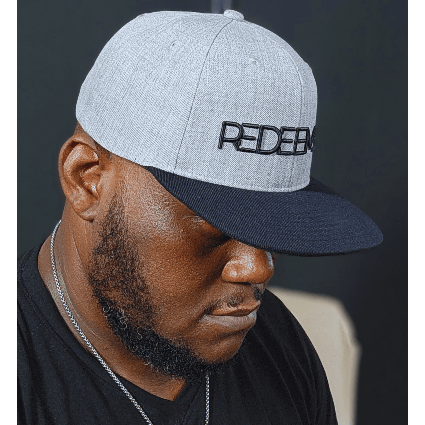 Redeemed Snapback - Heather Gray