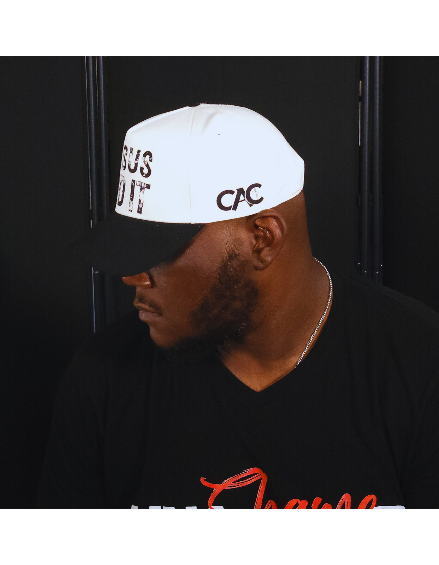 Jesus Did It Snapback - Black