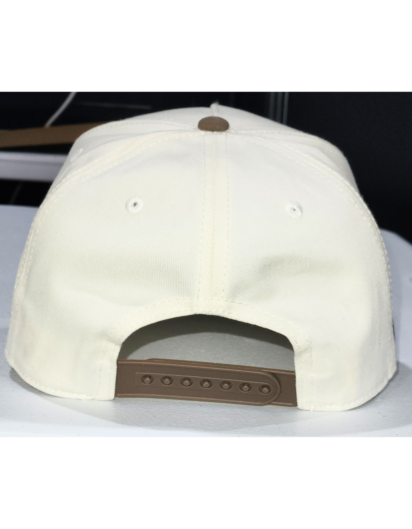 Jesus Did It Snapback - Walnut