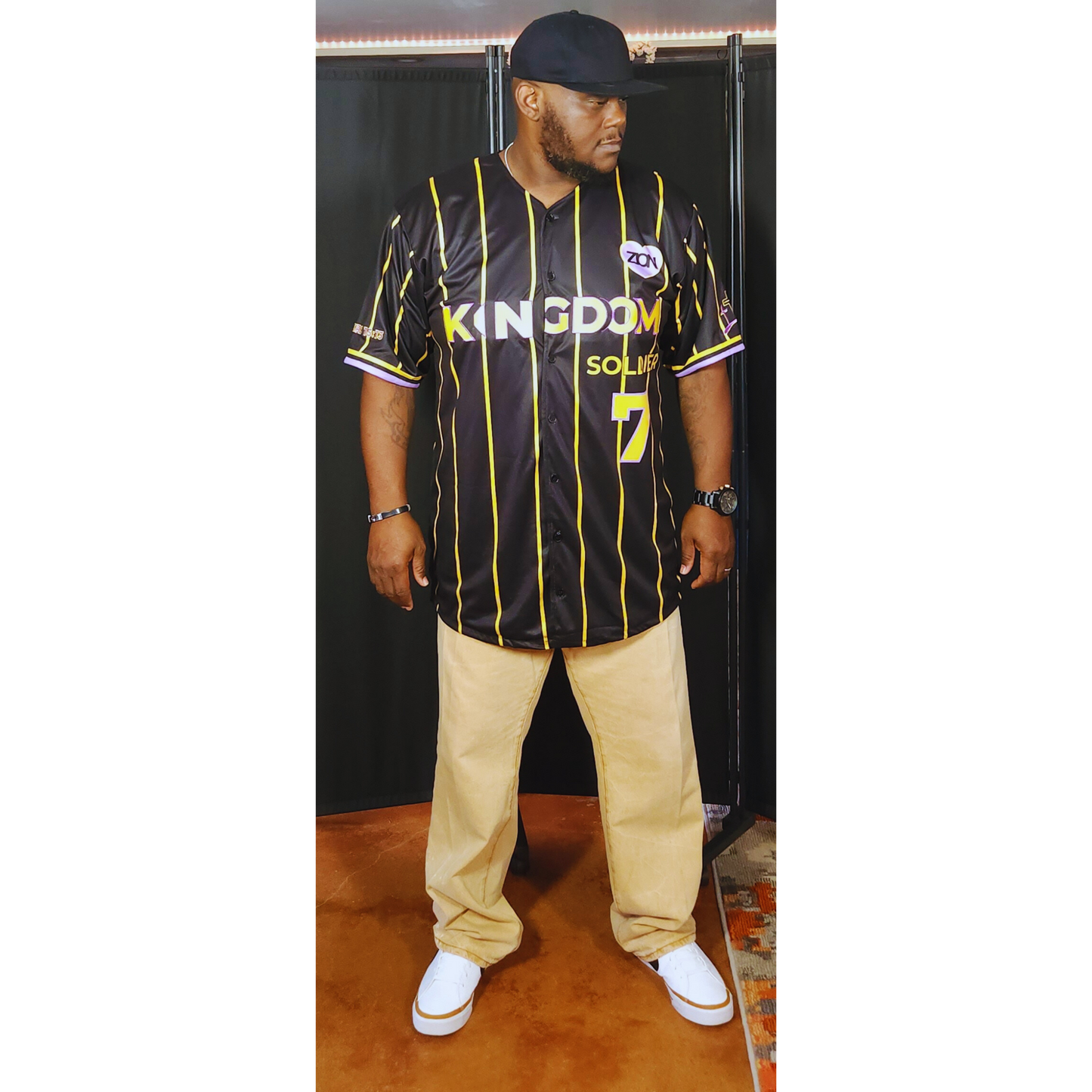 KINGDOM JERSEY - Black
