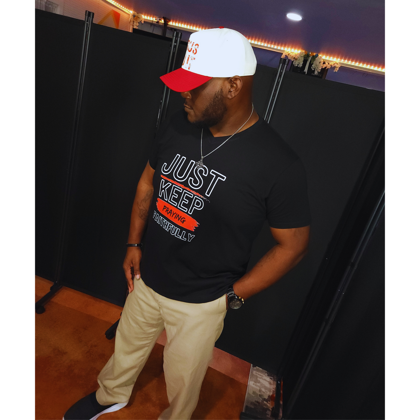 Just Keep Praying Tee