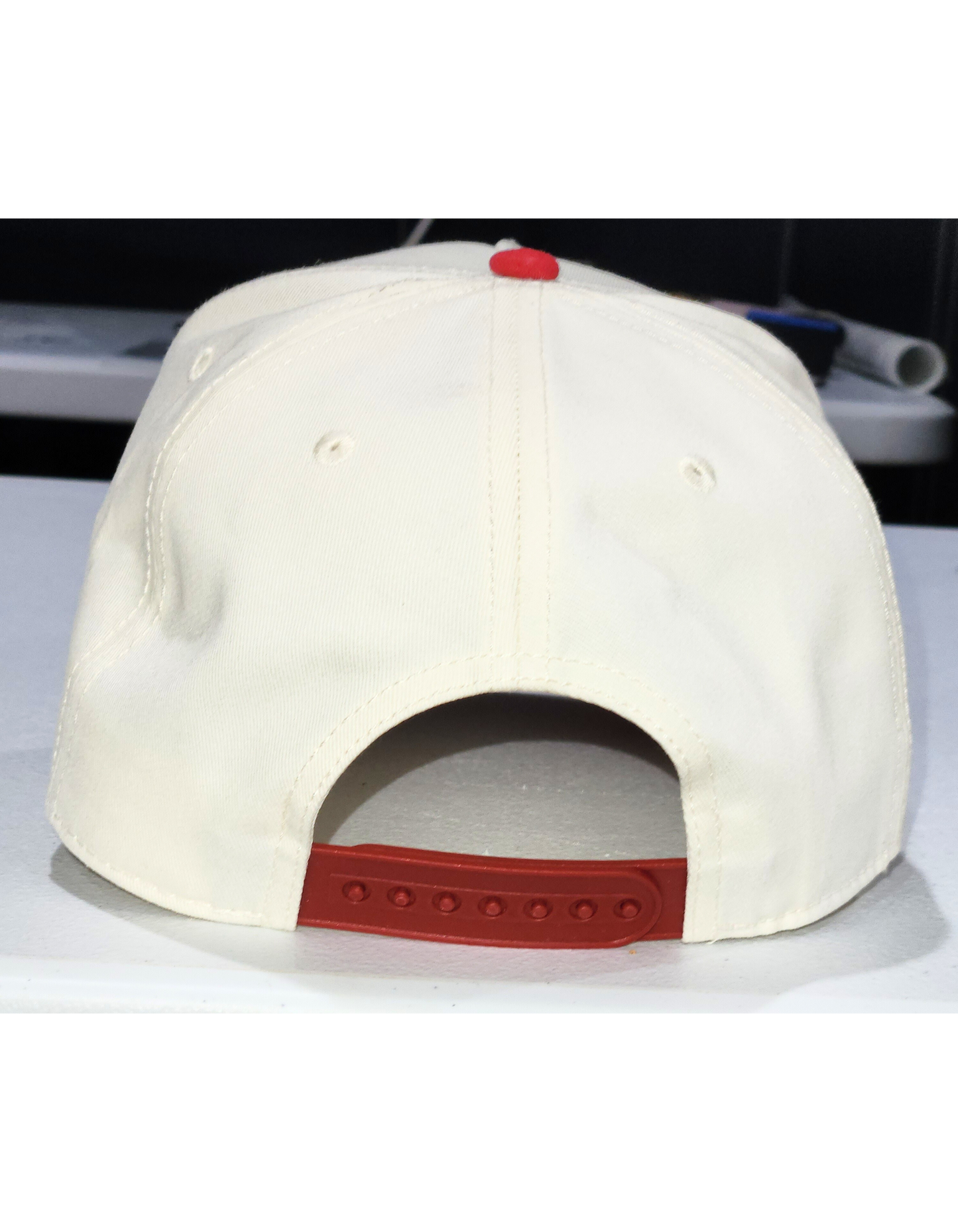 Jesus Did It Snapback - Red