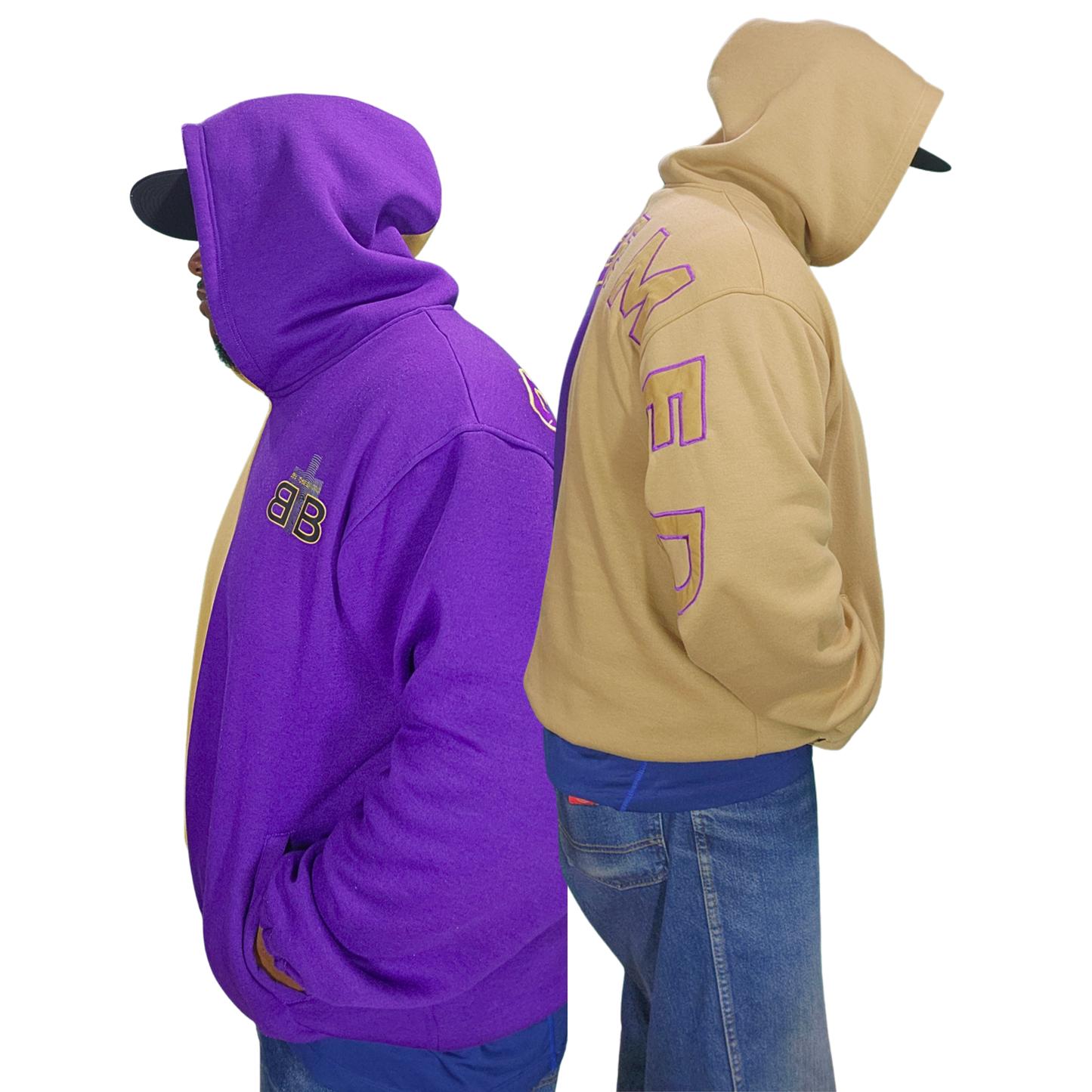 REDEEMED Cloak Hoodie - (Split-Tone)