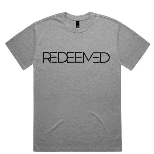 Redeemed Minimal Heavyweight Tee-Grey